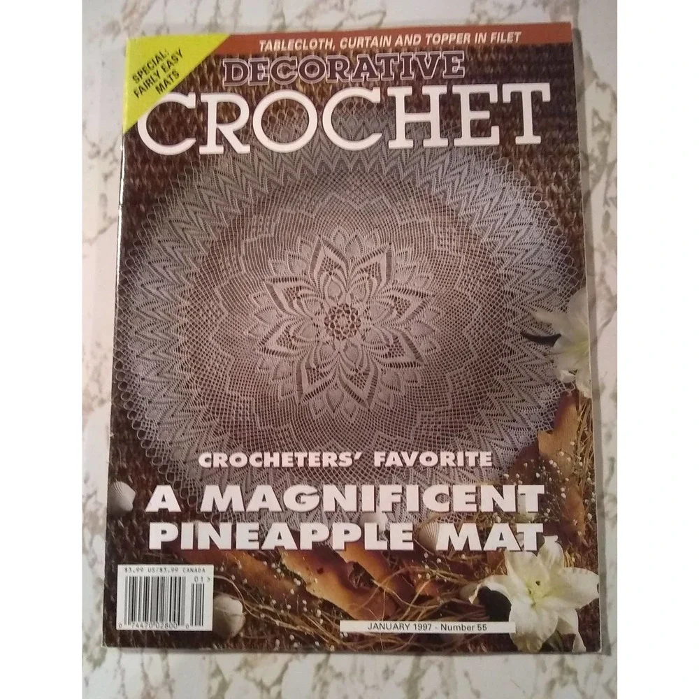 Decorative Crochet Magazine 1997 EUC